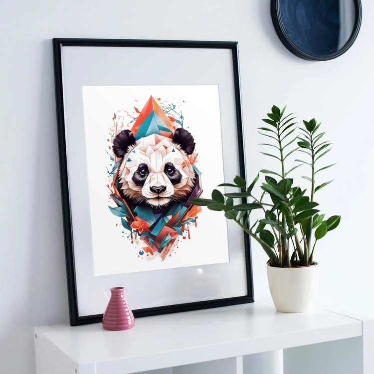 1 Art |  1 Tree | Geometric Cat GeorgeKenny Design