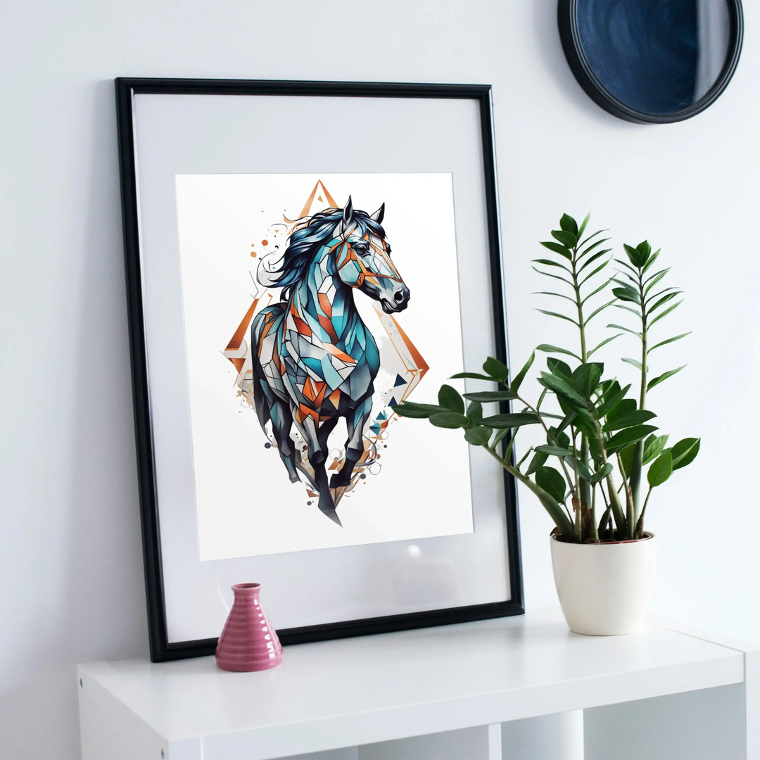 1 Art |  1 Tree | Geometric Panda GeorgeKenny Design