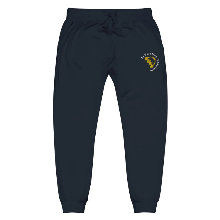 Electric Carbon | Embroidered fleece sweatpants GeorgeKenny Design