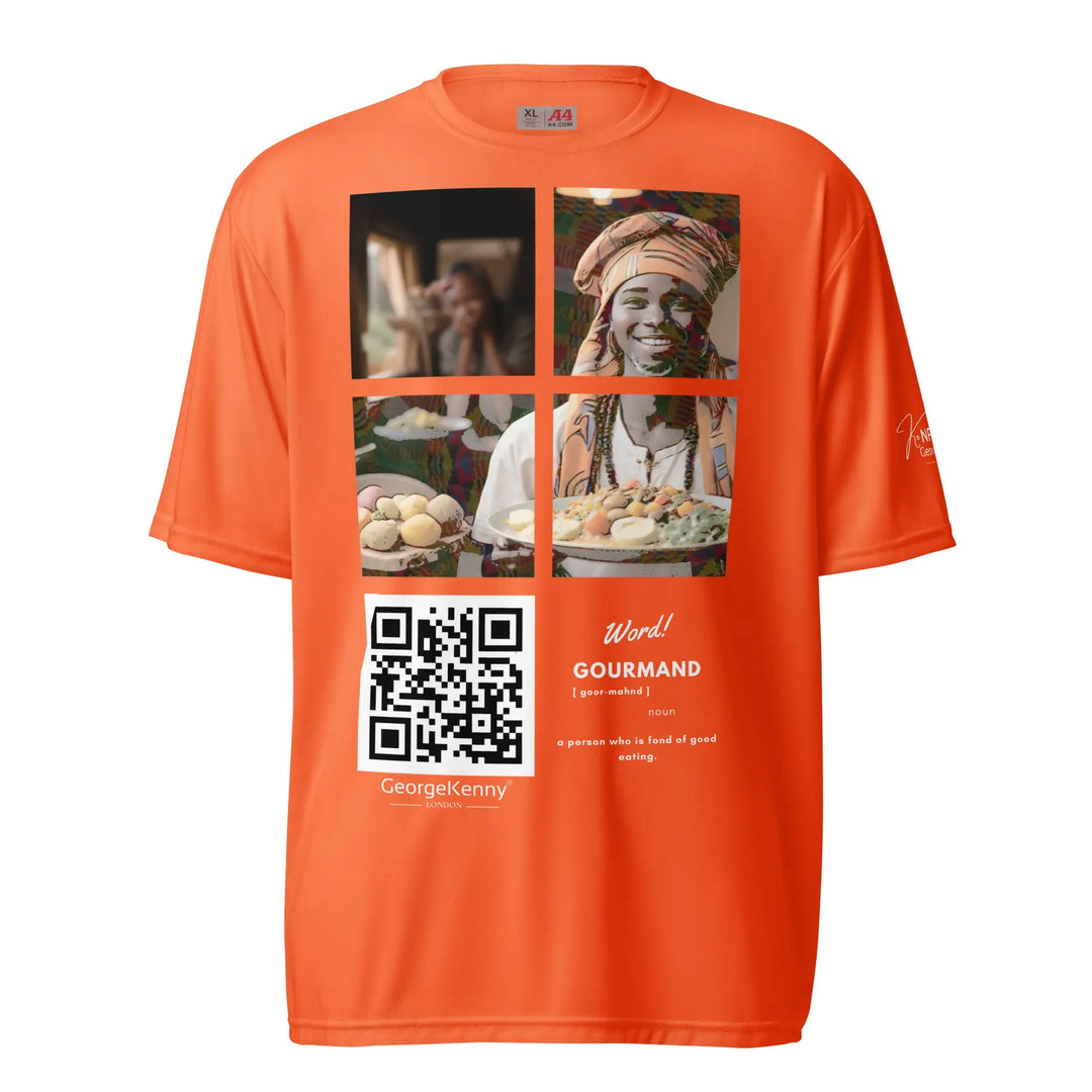 Gourmand | Performance Moisture-wicking T-shirt GeorgeKenny Design
