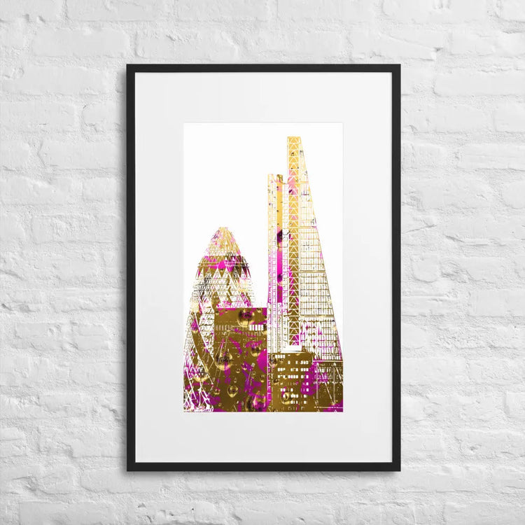 Personalised - Portrait Art Print With Mat - GeorgeKenny Design