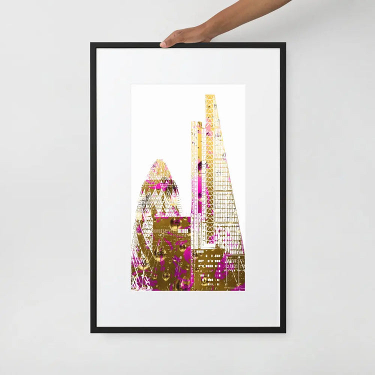 Personalised - Portrait Art Print With Mat - GeorgeKenny Design