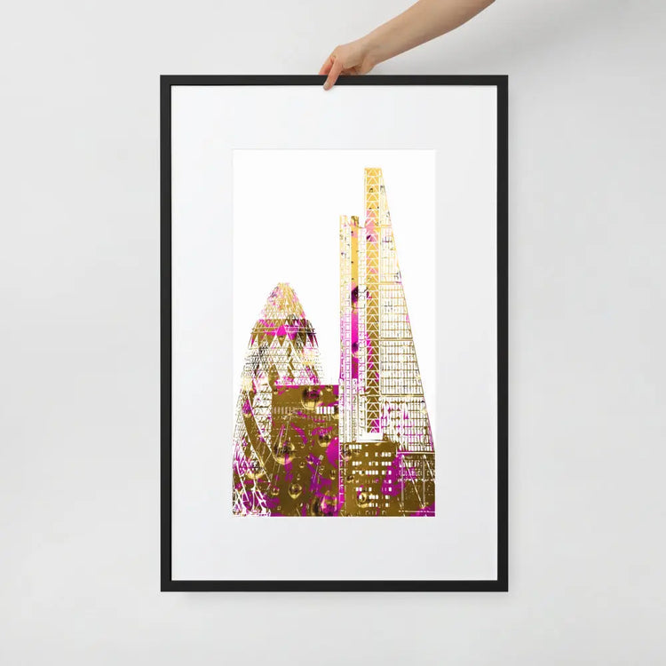 Personalised - Portrait Art Print With Mat - GeorgeKenny Design