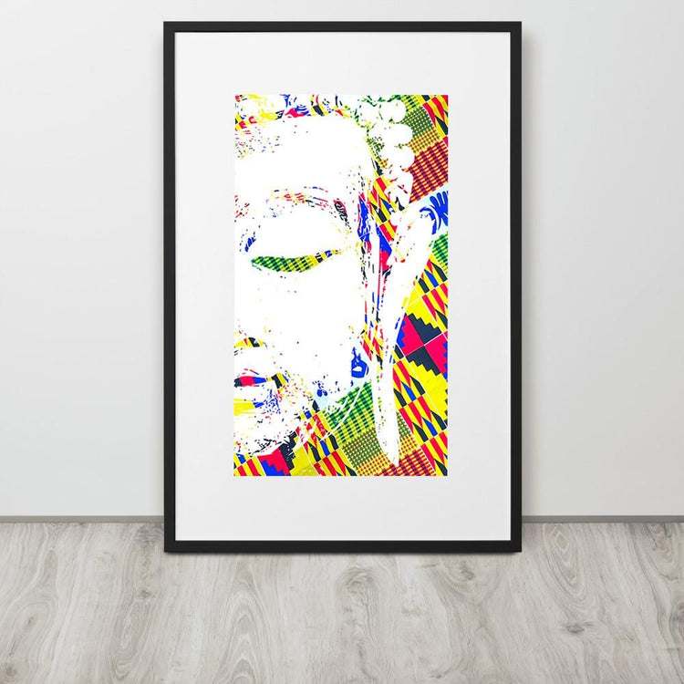 Personalised - Portrait Art Print With Mat - GeorgeKenny Design