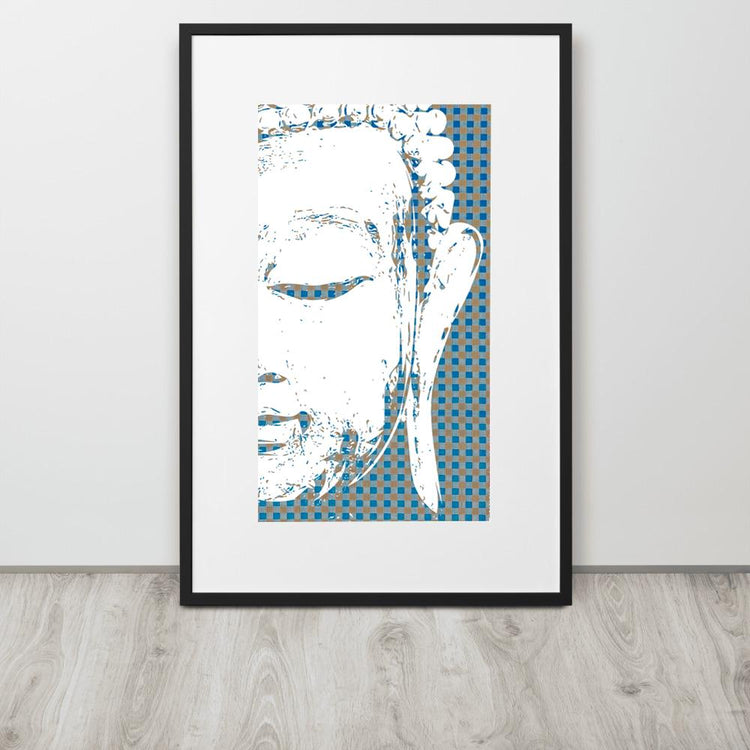 Personalised - Portrait Art Print With Mat - GeorgeKenny Design