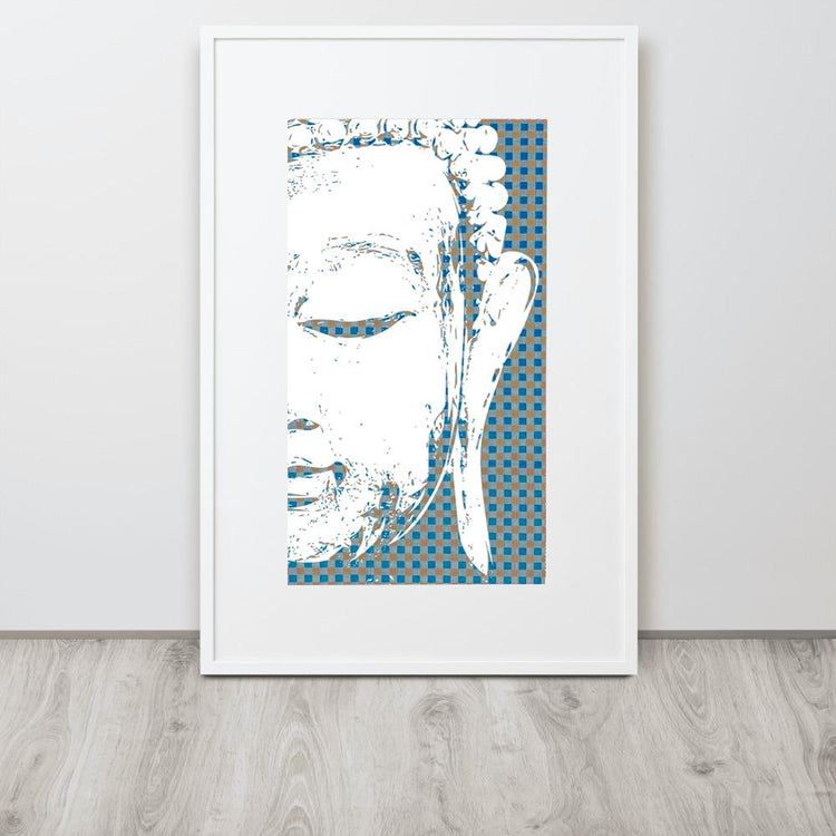 Personalised - Portrait Art Print With Mat - GeorgeKenny Design