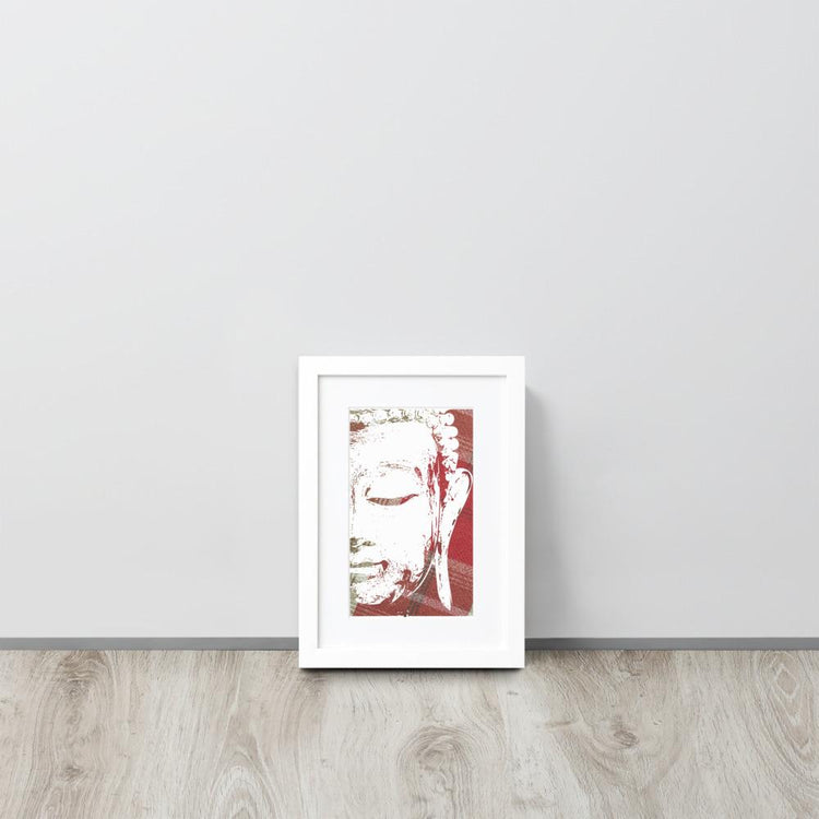 Personalised - Portrait Art Print With Mat - GeorgeKenny Design