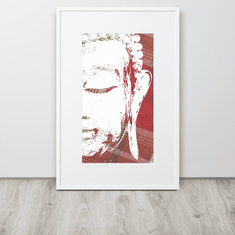 Personalised - Portrait Art Print With Mat - GeorgeKenny Design