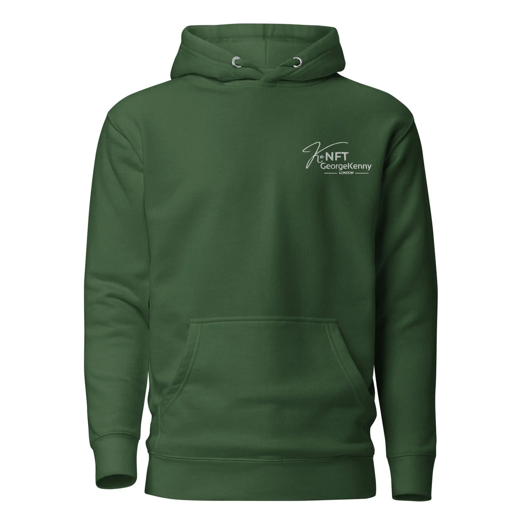 Unisex Hoodie Embroidered Logo GeorgeKenny Design