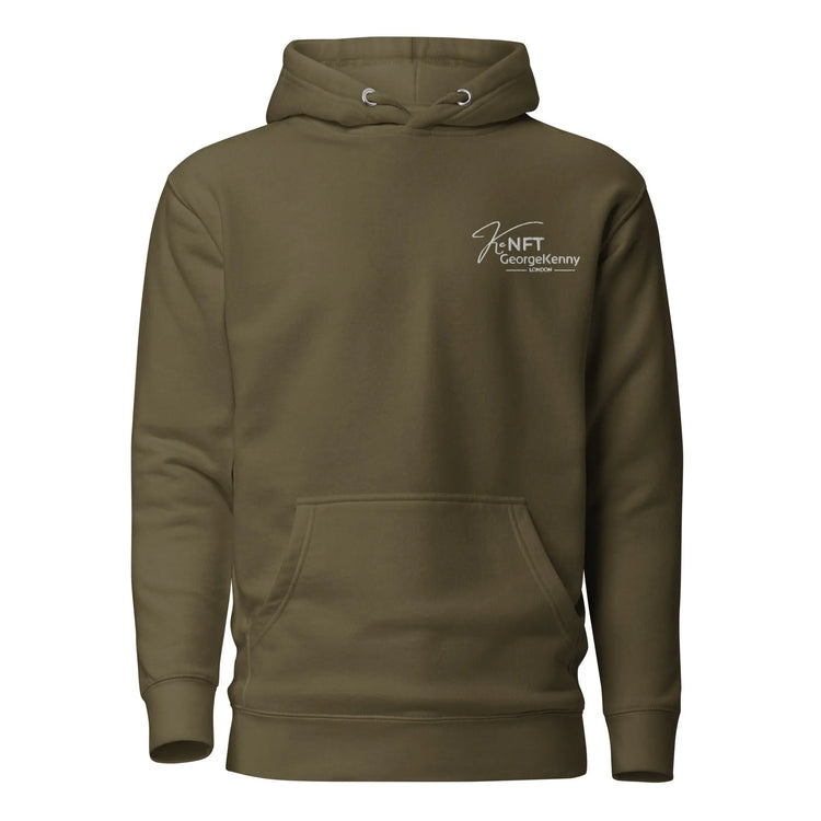 Unisex Hoodie Embroidered Logo GeorgeKenny Design