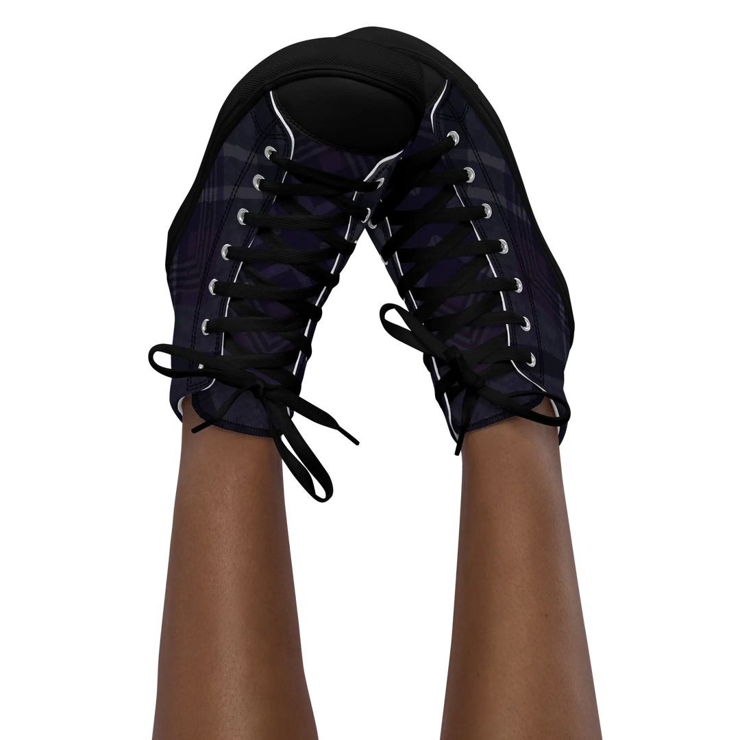 High top canvas shoes Black B5 | Women’s GeorgeKenny Design