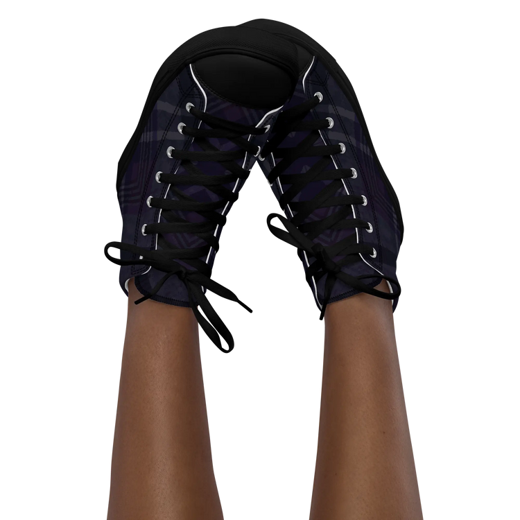 High top canvas shoes Black B5 | Women’s GeorgeKenny Design