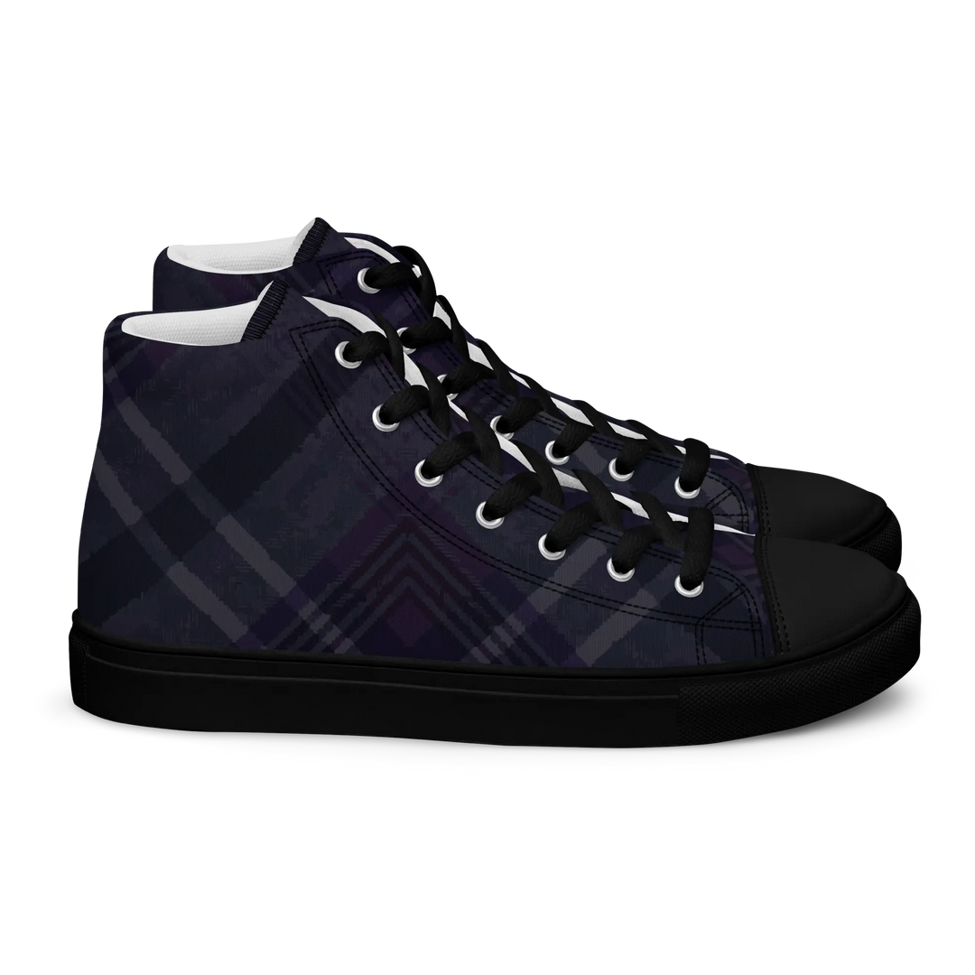High top canvas shoes Black B5 | Women’s GeorgeKenny Design