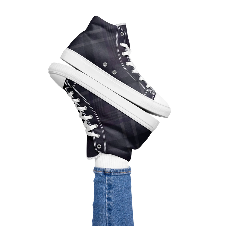 High top canvas shoes White B5 | Women’s GeorgeKenny Design