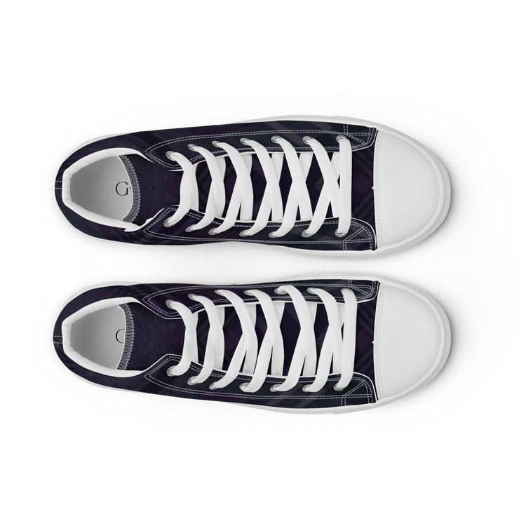 High top canvas shoes White B5 | Women’s GeorgeKenny Design