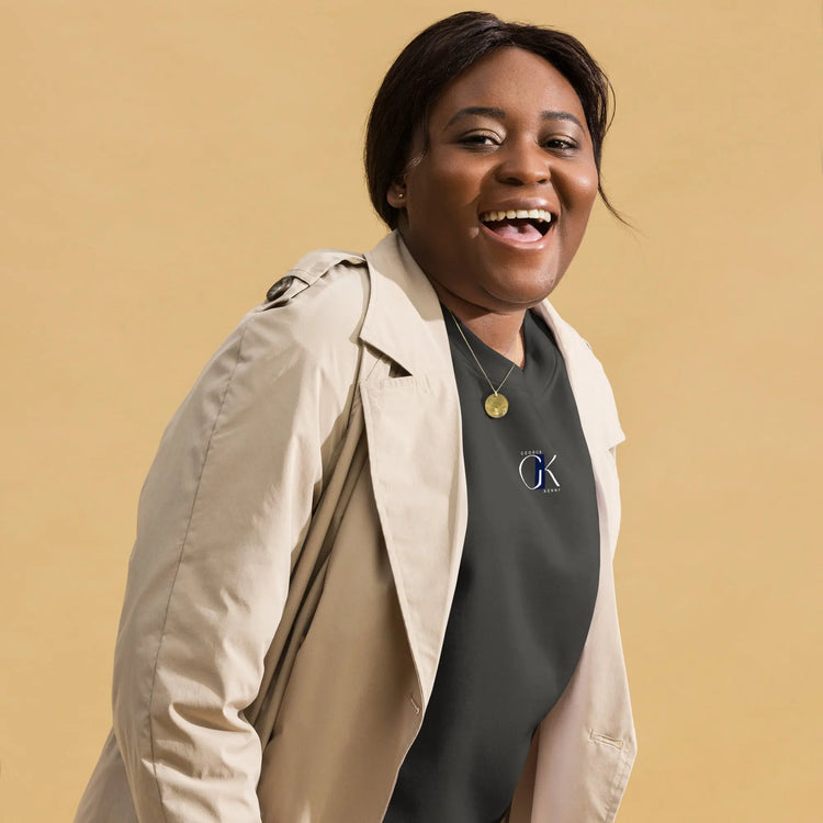 Rib Collar Premium Sweatshirt | Prime Carbon GeorgeKenny Design