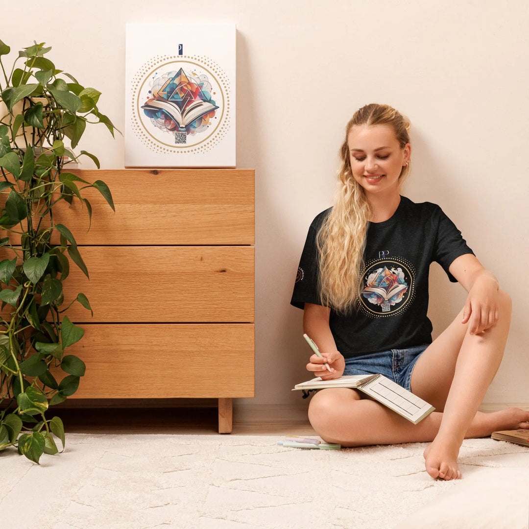 The Debate | Podcast Pixel t-shirt | QR GeorgeKenny Design