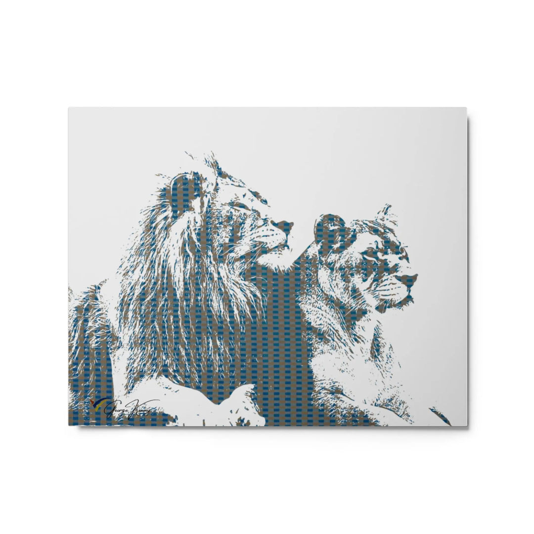 Pride | Metal prints | Moon GeorgeKenny Design